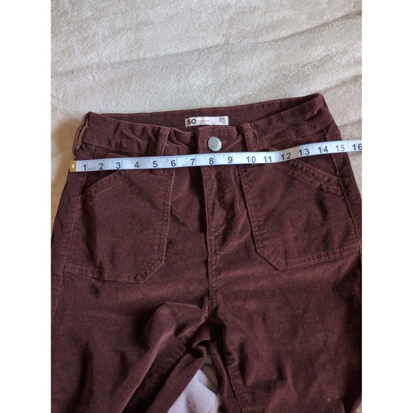 SO high waisted flare jeans size 29 corduroy - Picture 3 of 8